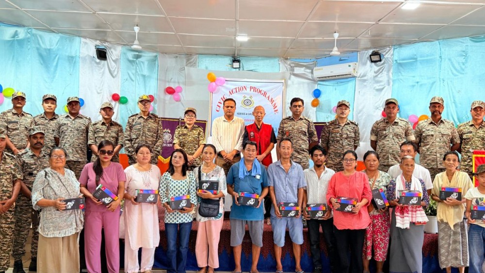 Attendees during the Civic Action Programme organised by 173 Bn CRPF at F/173 Bn CRPF, Powergrid, Dimapur, on September 20. (Photo Courtesy: 173 Bn CRPF)
